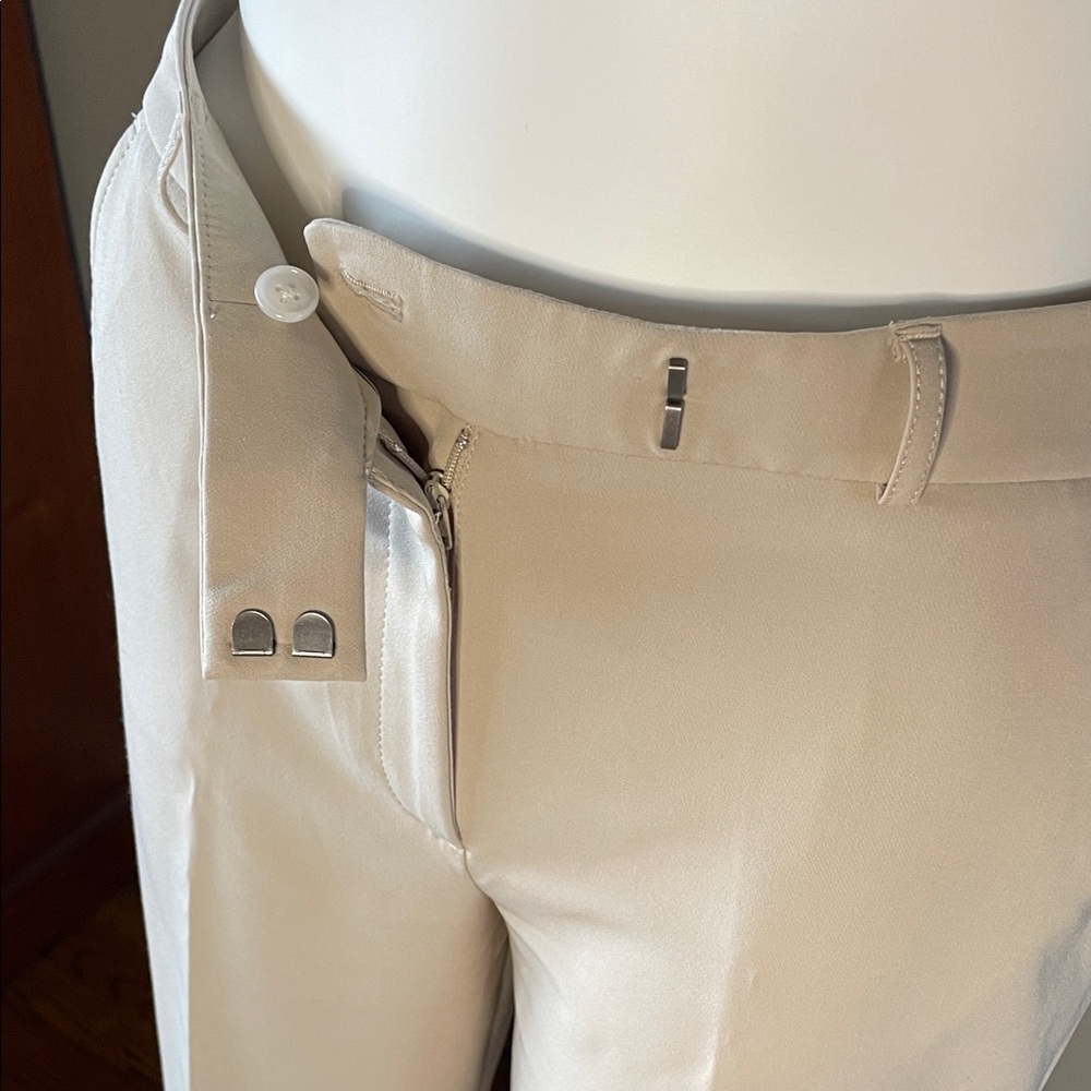 White House Black Market Cream/Camel Trousers - Picture 6 of 11